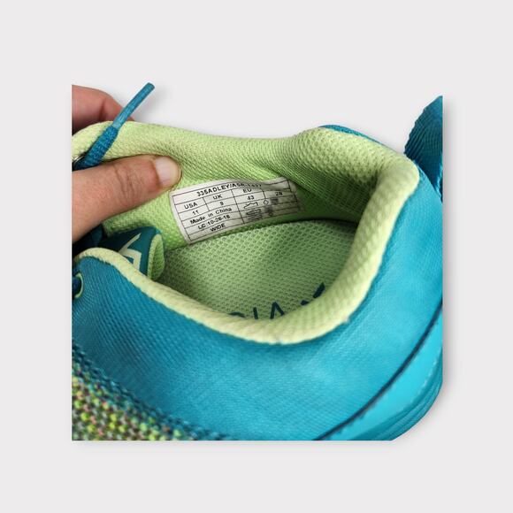 Vionic Adley Green Mesh Lace Up Orthotic Comfort Sneakers Women's Size 11 - Picture 4 of 7